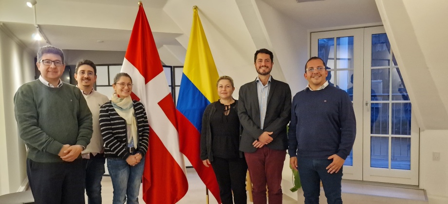 Delegación colombiana fortalece vínculos para la cooperación científica en Dinamarca