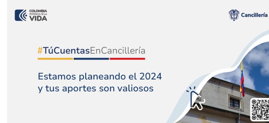 Realiza tus aportes a nuestra planeación para el 2024 