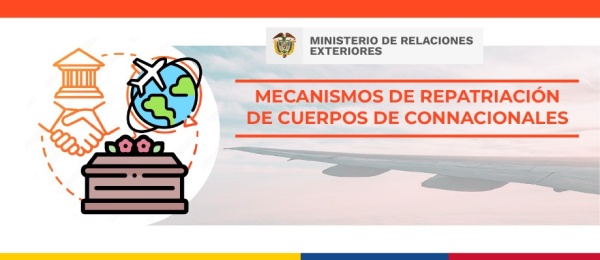 Mecanismos de repatriación de cuerpos de connacionales del Ministerio de Relaciones Exteriores